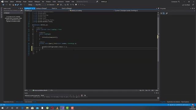 3- Loading C# UI Design - Dental Application Winform App GUNA Framework смотреть онлайн
