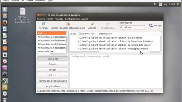Como instalar con Synaptic смотреть онлайн
