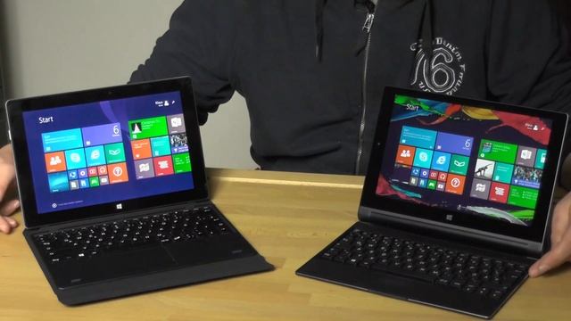 TrekStor SurfTab wintron 10.1 mit Tastatur, Vergleich mit Lenovo Yoga Tablet 2 - www.technoviel.de смотреть онлайн
