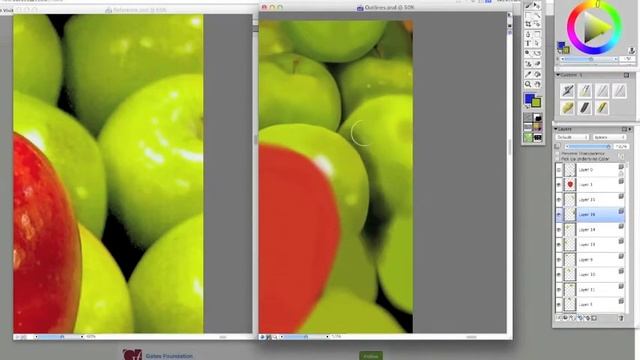 Digital Speed Paint- Apples смотреть онлайн