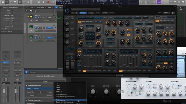 Logic multi track Smart Control assignments using summing tracks смотреть онлайн