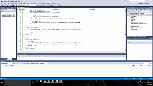 Windows 10 Universal Apps - Audio Recorder Tutorial смотреть онлайн