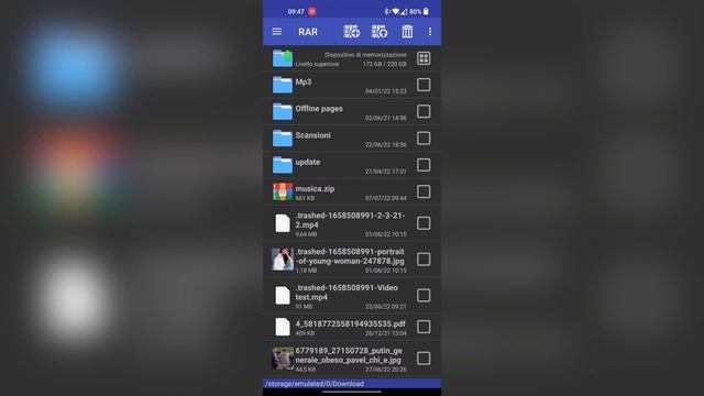 Come aprire gli ZIP e crearli da file e cartelle con Android смотреть онлайн