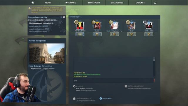 NOS VAMOS A MANQUEAR | COUNTER STRIKE GLOBAL OFFENSIVE c/ None y Eruby смотреть онлайн