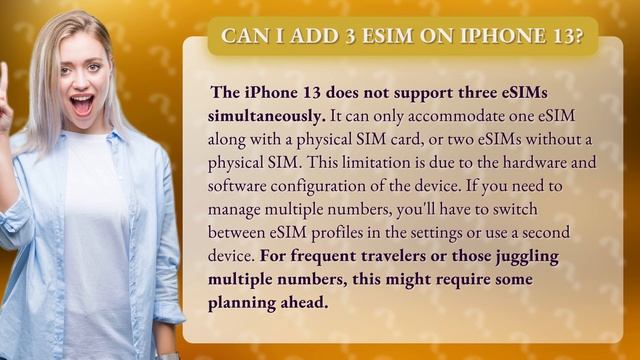 Can I add 3 eSIM on iPhone 13? смотреть онлайн