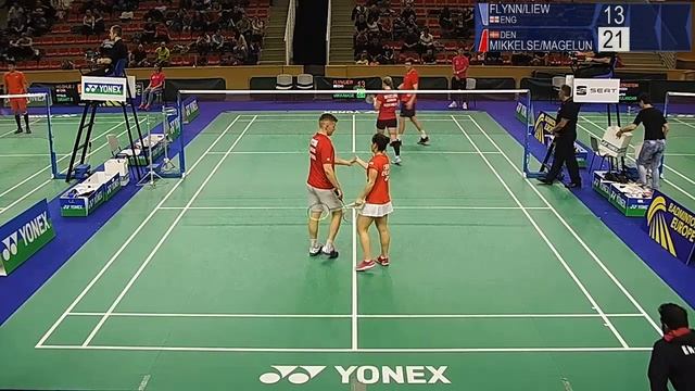Flynn / Liew vs Mikkelsen / Magelund (XD, QF) - Hungarian International 2019 смотреть онлайн
