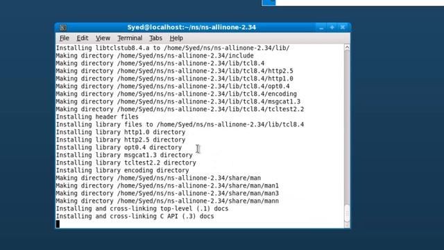 Installing Network Simulator NS 2.34 on Fedora смотреть онлайн