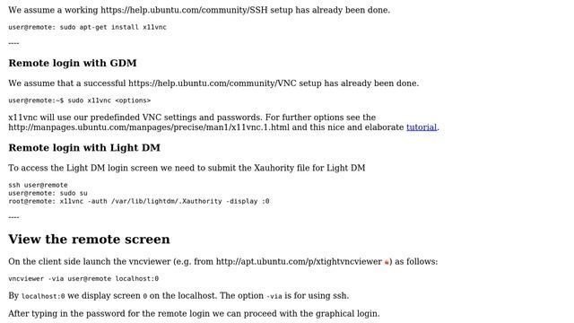 Ubuntu: Remote login with graphical display manager (GDM, LightDM) (2 Solutions!!) смотреть онлайн