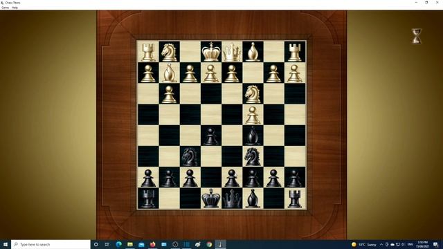 Chess Titans Windows 10 Level 4 Playing against the computer with white and black hd 4k 8k 120 FPS смотреть онлайн