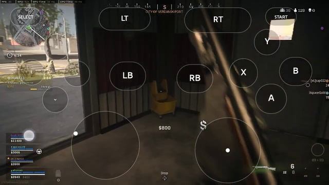 Call of duty Warzone Mobile gameplay (Loudplay Cloud gaming) смотреть онлайн