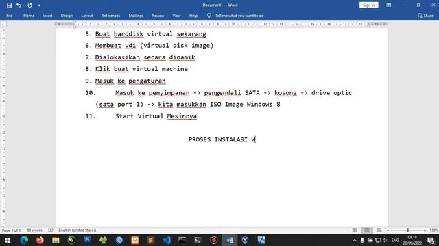 Tutorial Install Windows 8 di VirtualBox смотреть онлайн