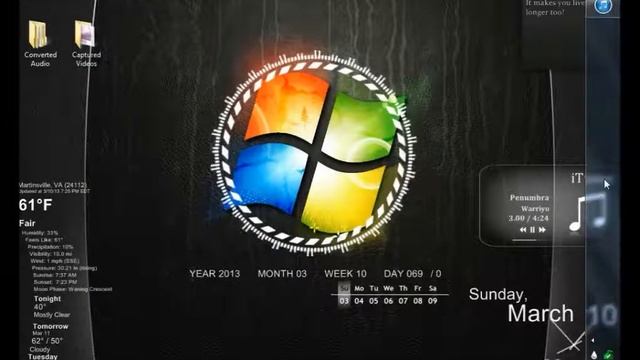 How To: Rainmeter- Customize Your Desktop! смотреть онлайн
