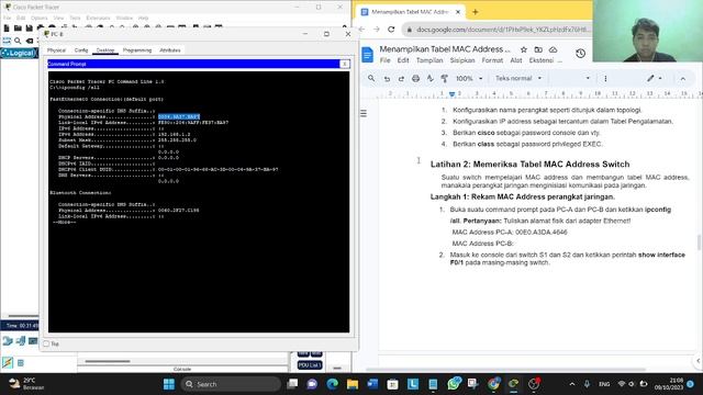 Tugas Praktikum 3_Menampilkan Tabel MAC Address Switch смотреть онлайн