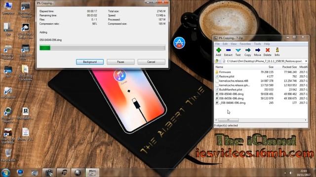 ازاله iCloud من اجهزة الايفون iPhone iOS 11.1 عن طريق التعديل على ملف السوفت2018 смотреть онлайн