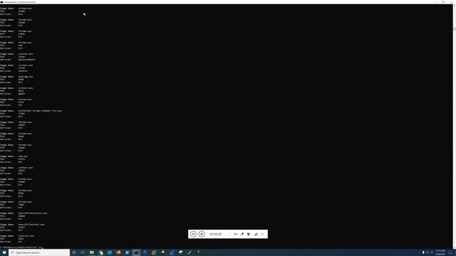 Windows Basics: Tasklist services in different formats list table scv in 40 secs смотреть онлайн