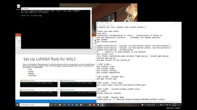 Tom Hagen: LoFASM Data Analysis Tools Running Under Windows Subsystem for Linux, A How-To Guide смотреть онлайн