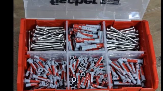 fischer 561472 DUOPOWER DUOSEAL Box mit 200 Teilen, Keine passenden Schrauben für beiliegende Dübel смотреть онлайн