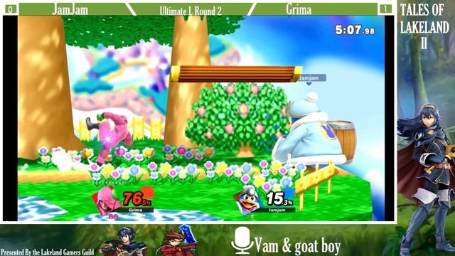 Tales of Lakeland II SSBU - JamJam (Ike,D3,Palutena) vs Grima (Chrom,Mac,Shulk) Losers R2 смотреть онлайн