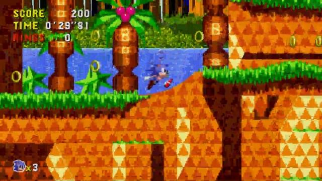 Sonic CD USA - Palmtree Panic 1 Present смотреть онлайн