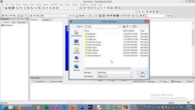 Installing Code blocks | GCC compiler bugs fixed | First time Impressions with IDE | Knowmybeans смотреть онлайн