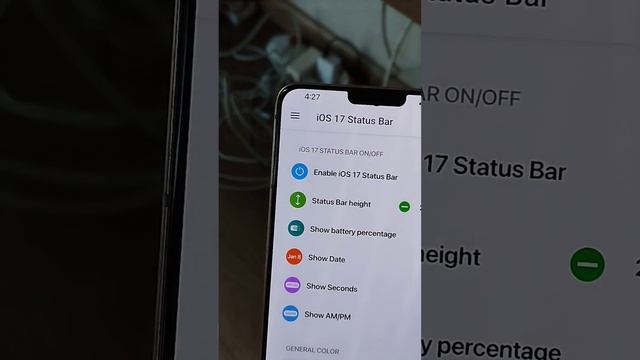 iOS 17 Status Bar смотреть онлайн