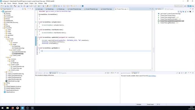 How to update other tasks from the TouchGFX GUI смотреть онлайн