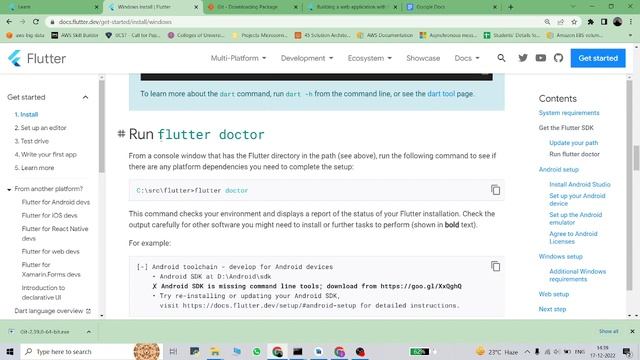 Flutter Installation on Windows (Hindi) смотреть онлайн