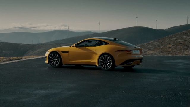 2021 Jaguar F-Type R P575 Sorrento Yellow | Driving | Interior | Exterior | смотреть онлайн