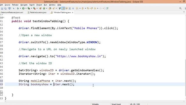 Launching New Window and Tab using Webdriver смотреть онлайн