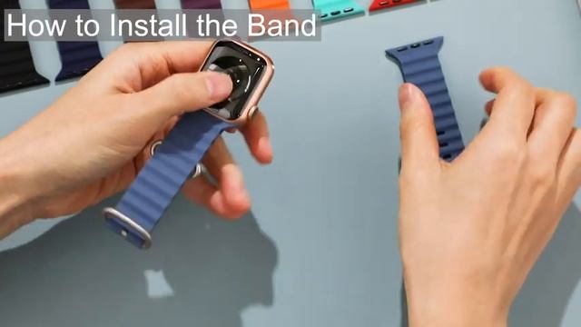 Ocean strap For Apple watch band смотреть онлайн