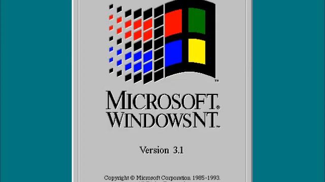 Windows NT 3.1 Startup смотреть онлайн