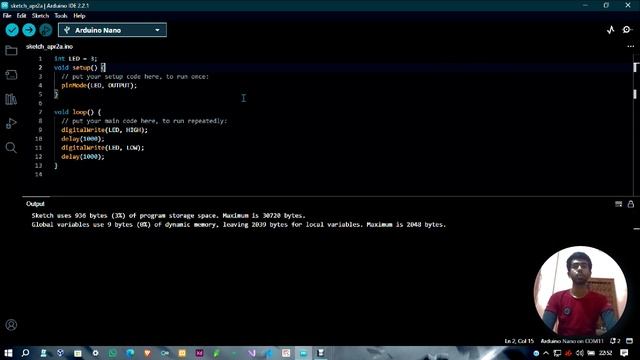Basic Arduino Programming Example for Beginners | Abhijit Dey | Learn Arduino Sketches смотреть онлайн
