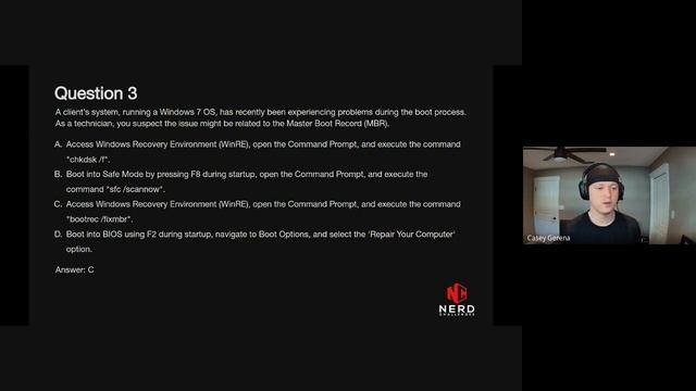 CompTIA A+ - 220-1102 - Practice Questions - Domain 1.9 - OS Installations and Upgrades смотреть онлайн