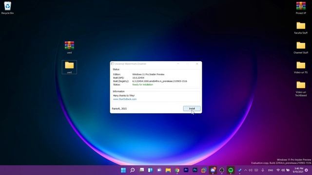 How to Remove Windows 11 Version Watermark from Desktop (Dev Channel) смотреть онлайн