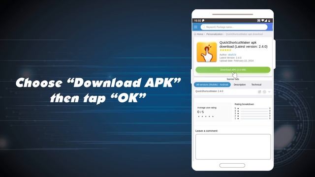 Instructions to download and install QuickShortcutMaker APK on android phone смотреть онлайн