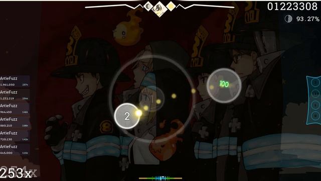 osu! Mrs. GREEN APPLE - Inferno смотреть онлайн