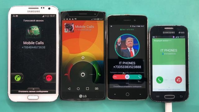 Galaxy Note II GT-N7100, LG G4S, Ixion X245, Galaxy GT-S7262, Incoming, Real And Fake Mobile Calls смотреть онлайн