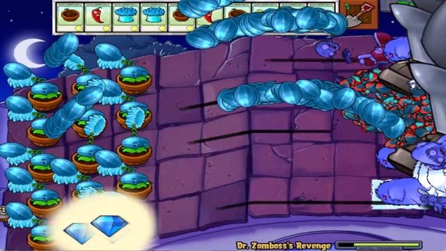 99999 Winter Melon vs 99999 Giga Gargantuar vs Dr. Zomboss - Plants vs Zombies смотреть онлайн