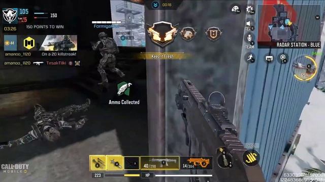 CALL OF DUTY MOBILE HARDPOINT Walkthrough Gameplay PC - (Summit) Map смотреть онлайн