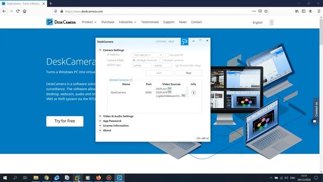 How to connect Pelco VideoXpert to DeskCamera via ONVIF смотреть онлайн