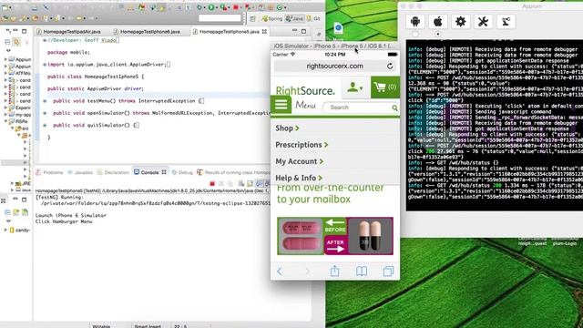 Mobile Web Test Automation On iOS Simulator смотреть онлайн