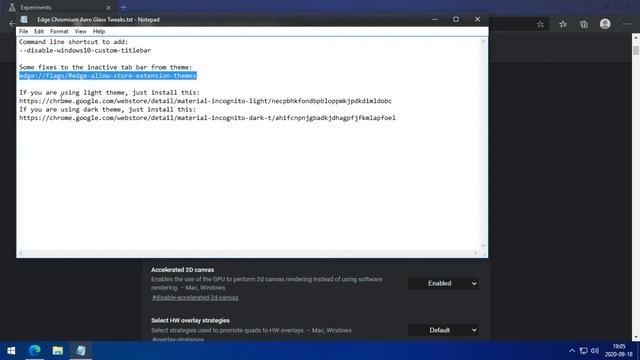 How to enable Aero Glass in Edge Chromium (with minor fixes) смотреть онлайн
