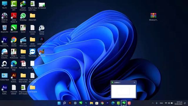 How to Enable Drag & Drop to Taskbar in Window 11 ? (download file from Description ) смотреть онлайн