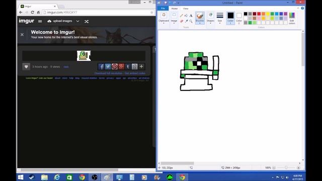 RotMG Speed Drawing in Windows Paint 7 Special Request смотреть онлайн