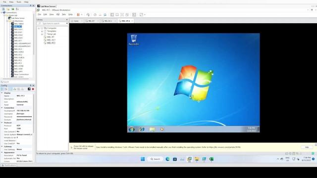 Windows 7 Client Install and Domain Join смотреть онлайн