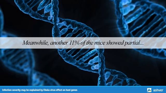 Infection severity may be explained by Ebola virus effect on host genes смотреть онлайн