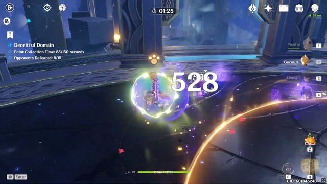 You won't believe this Noelle damage! (No food buff, 8000 score day 1) смотреть онлайн