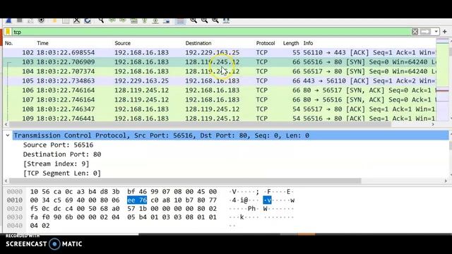 Assignment 10: Wireshark TCP Lab Part I смотреть онлайн