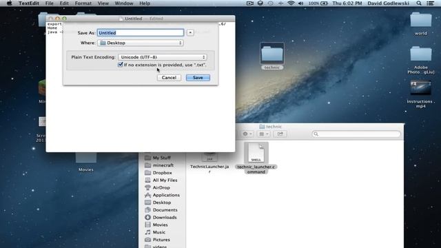 Technic Launcher Mac Fix (Oct. 2013) смотреть онлайн