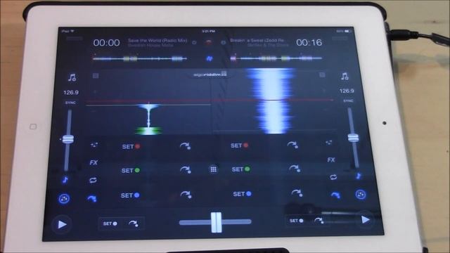 Dj tutorial | Djay 2 ipad смотреть онлайн